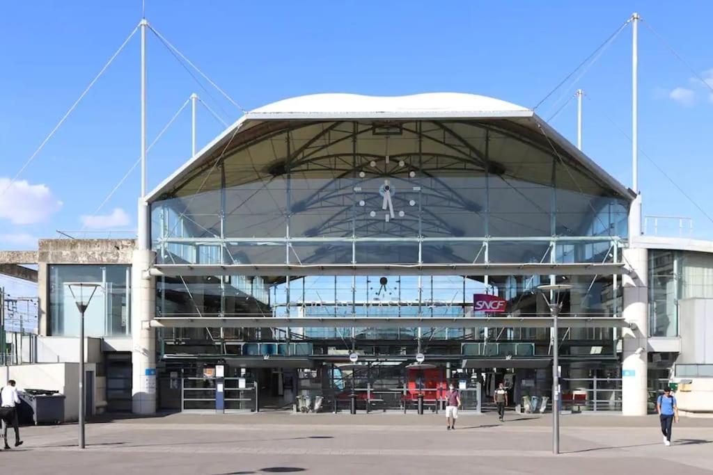 Superbe T2 Proche De La Gare Rer Tgv Massy Palaiseau Lejlighed Eksteriør billede